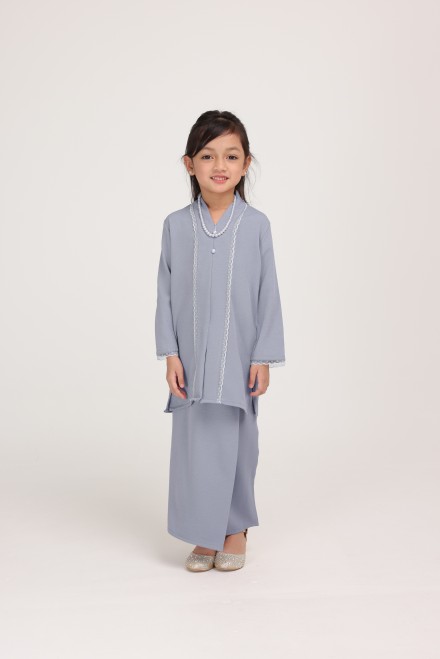 Dayang Kids In Dusty Blue